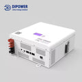Wall-Mounted 24V 2.4kWh 100Ah DiPower Lithium Battery – Solar Energy Storage (6000 Cycles)