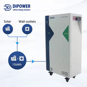 Dipower 51.2V 300Ah 15Kwh Lifepo4 Lithium Battery - Home Energy Storage Power System