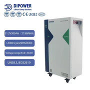 Dipower 51.2V 300Ah 15Kwh Lifepo4 Lithium Battery - Home Energy Storage Power System