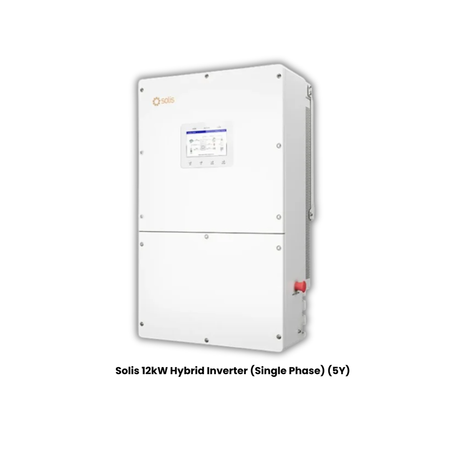 Solis 12kW | Single Phase Hybrid Solar Inverter | 3 MPPT | IP66