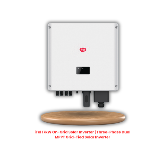 iTel 17kW | 3-Phase On-Grid Solar Inverter | Dual MPPT | IP66