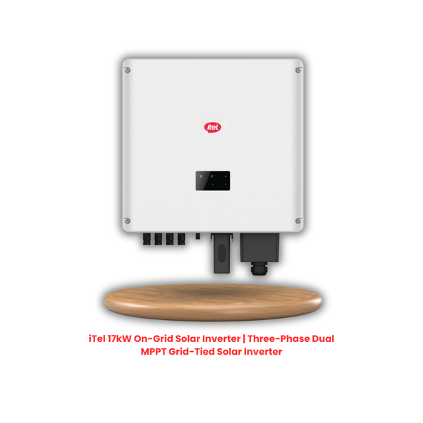 iTel 17kW | 3-Phase On-Grid Solar Inverter | Dual MPPT | IP66