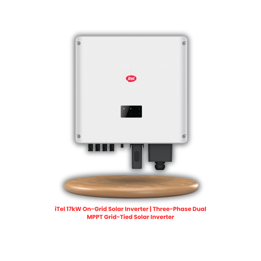 iTel 17kW | 3-Phase On-Grid Solar Inverter | Dual MPPT | IP66
