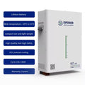 DIPOWER 48V 150Ah LiFePO4 Battery – Efficient and Reliable Energy Storage