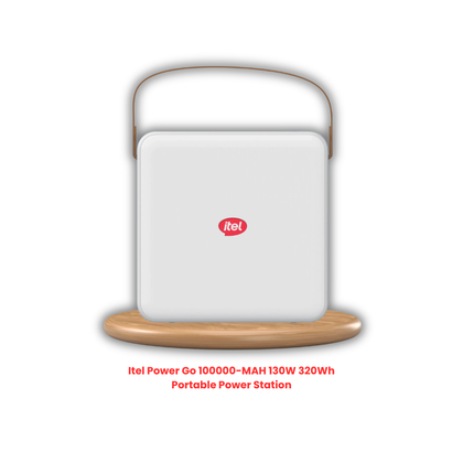 iTel Power Go | 100,000mAh 320Wh Portable Power Station | 130W LiFePO₄