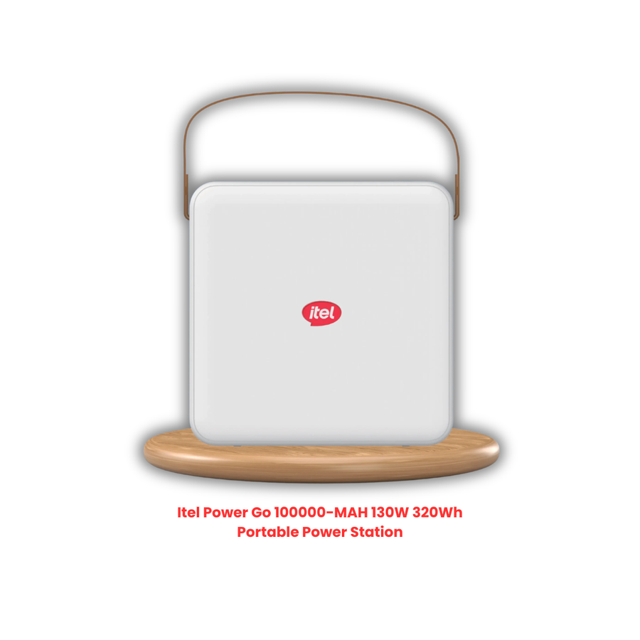 iTel Power Go | 100,000mAh 320Wh Portable Power Station | 130W LiFePO₄