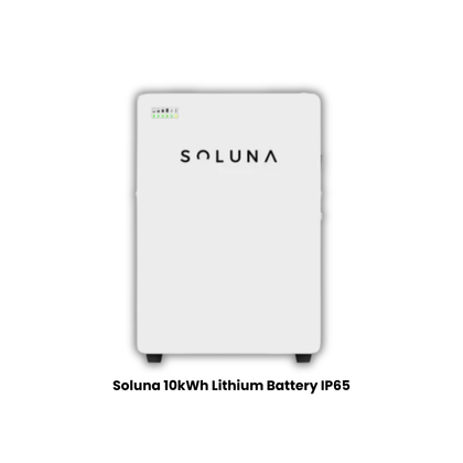 Soluna 10kWh 10.24kWh 51.2V 200Ah LiFePO₄ Lithium Battery | IP65 | Smart BMS