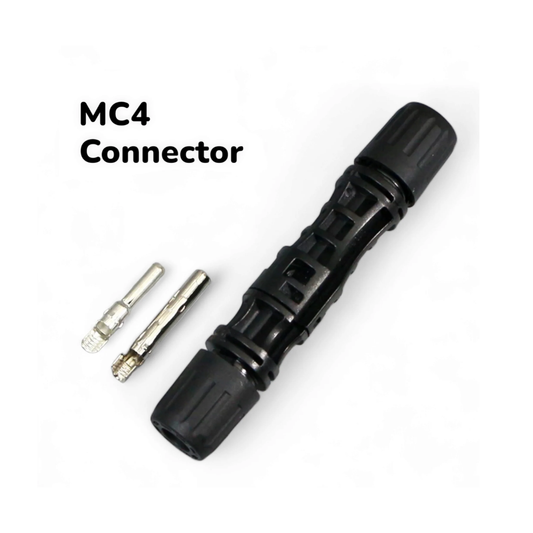 Solar Panel MC4 Copper Pin Connector – IP68 Waterproof 1500V