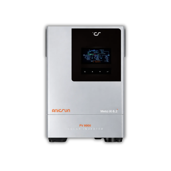 Anicsun Meta iX 6.2 Plus 6.2kW Hybrid Solar Inverter – 48V MPPT