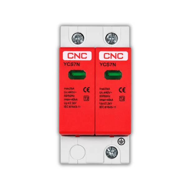 CNC YCS7N 2P 440V AC SPD House Surge Protector