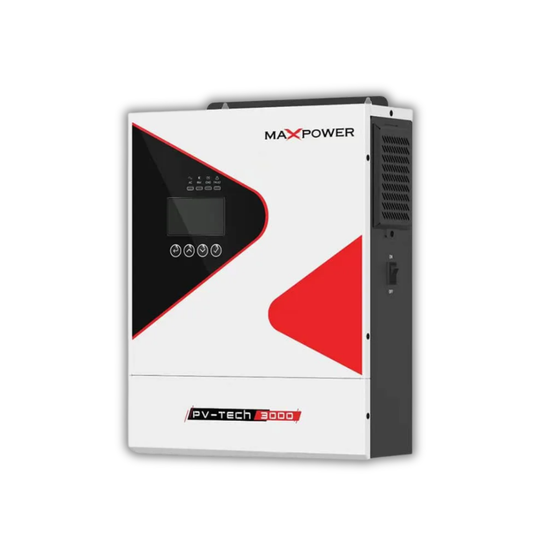 MaxPower PV Tech 3000 2kW Solar Inverter – 12V MPPT