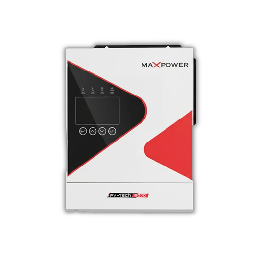MaxPower PV Tech 6000 5kW Solar Inverter – 24V MPPT