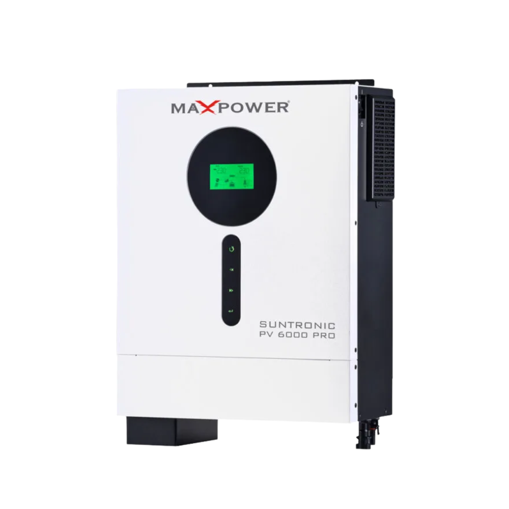 MaxPower Suntronic PV 6000 Pro 6kW Solar Inverter – 48V, 6000W