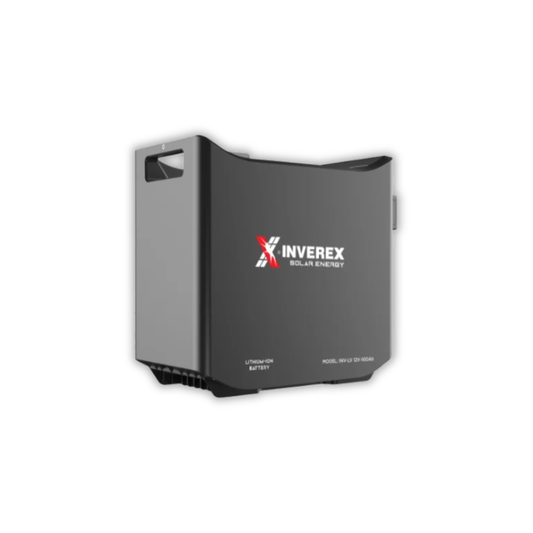 Inverex 12V 100Ah LiFePO₄ Lithium Battery – 5 Year Warrant