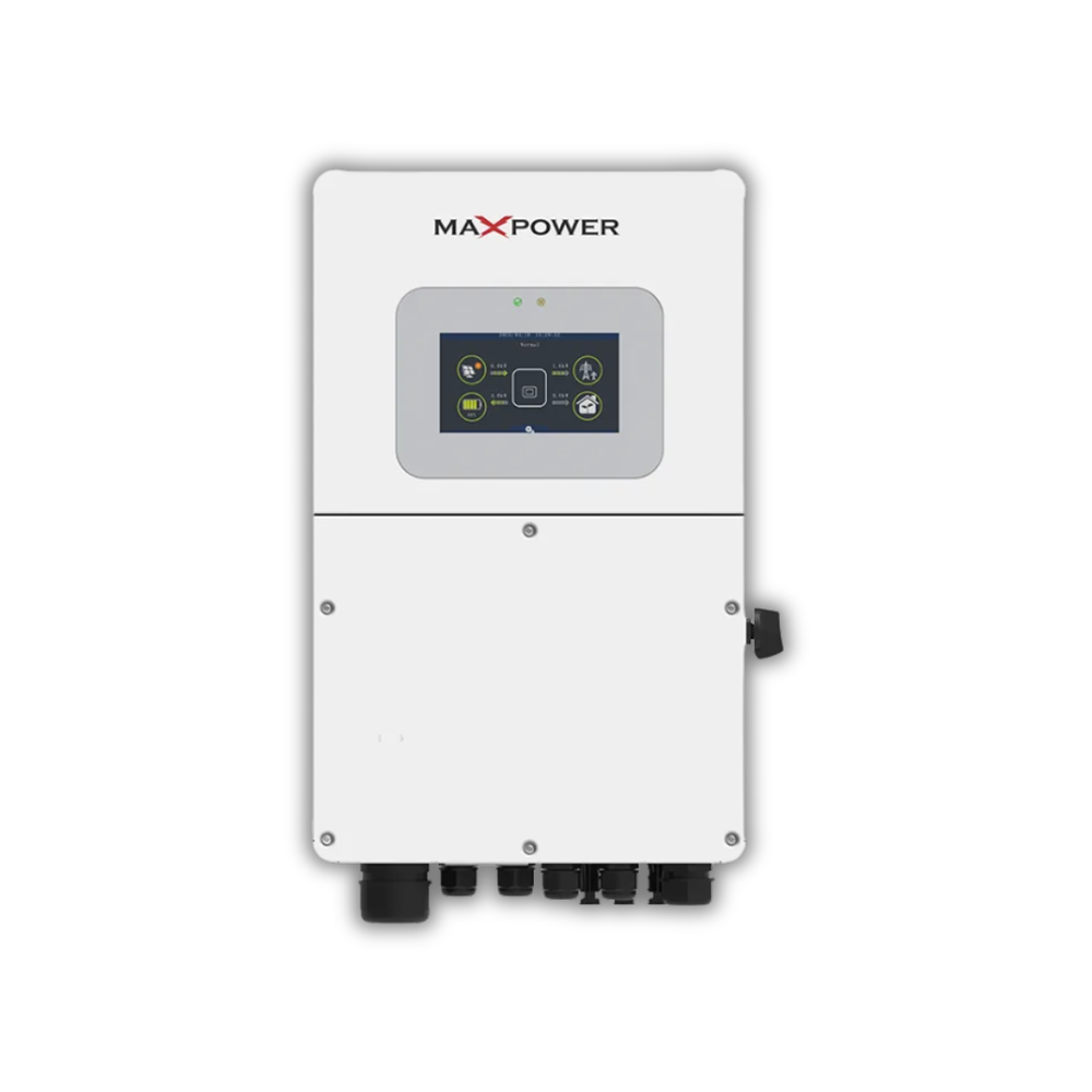 MaxPower Voltas HYD 10K-H6 Pro 10kW Hybrid Solar Inverter – 4 MPPT