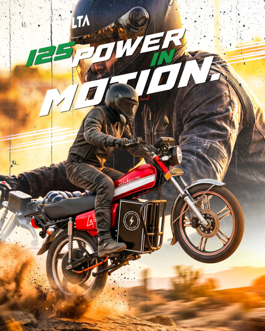 Jolta JE-125L 2000W Electric Motorcycle